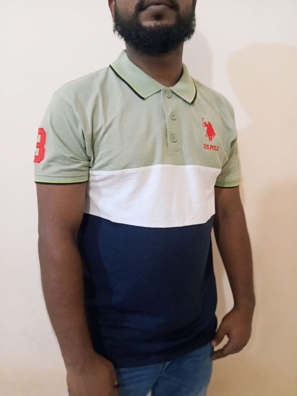 স্টাইলিশ US POLO  পোলো টি-শার্ট – ৫টি কালার ভেরিয়েন্টে - Image 3